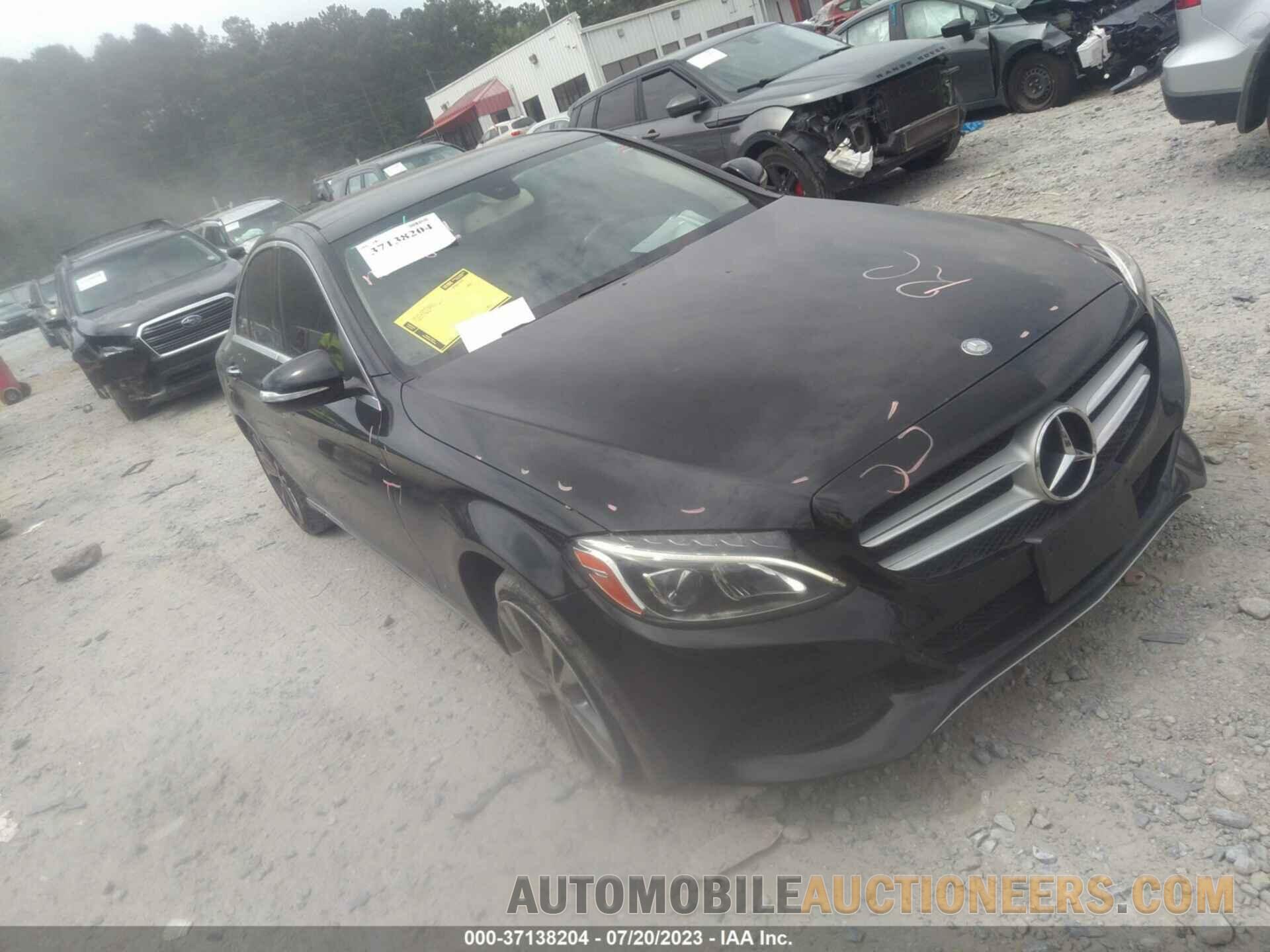 55SWF4KB2FU004414 MERCEDES-BENZ C-CLASS 2015