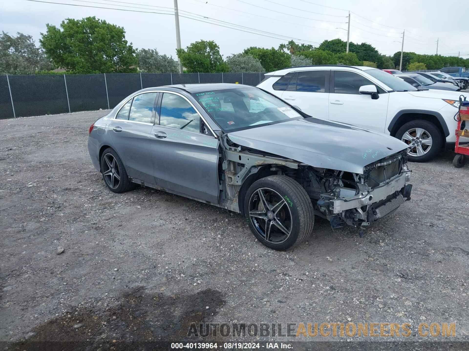 55SWF4KB2FU004669 MERCEDES-BENZ C 300 2015