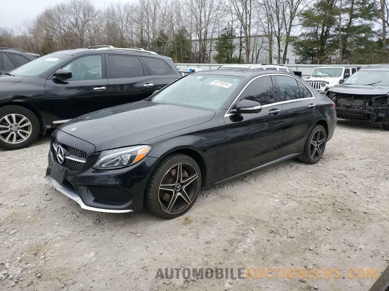 55SWF4KB2FU005580 MERCEDES-BENZ C-CLASS 2015