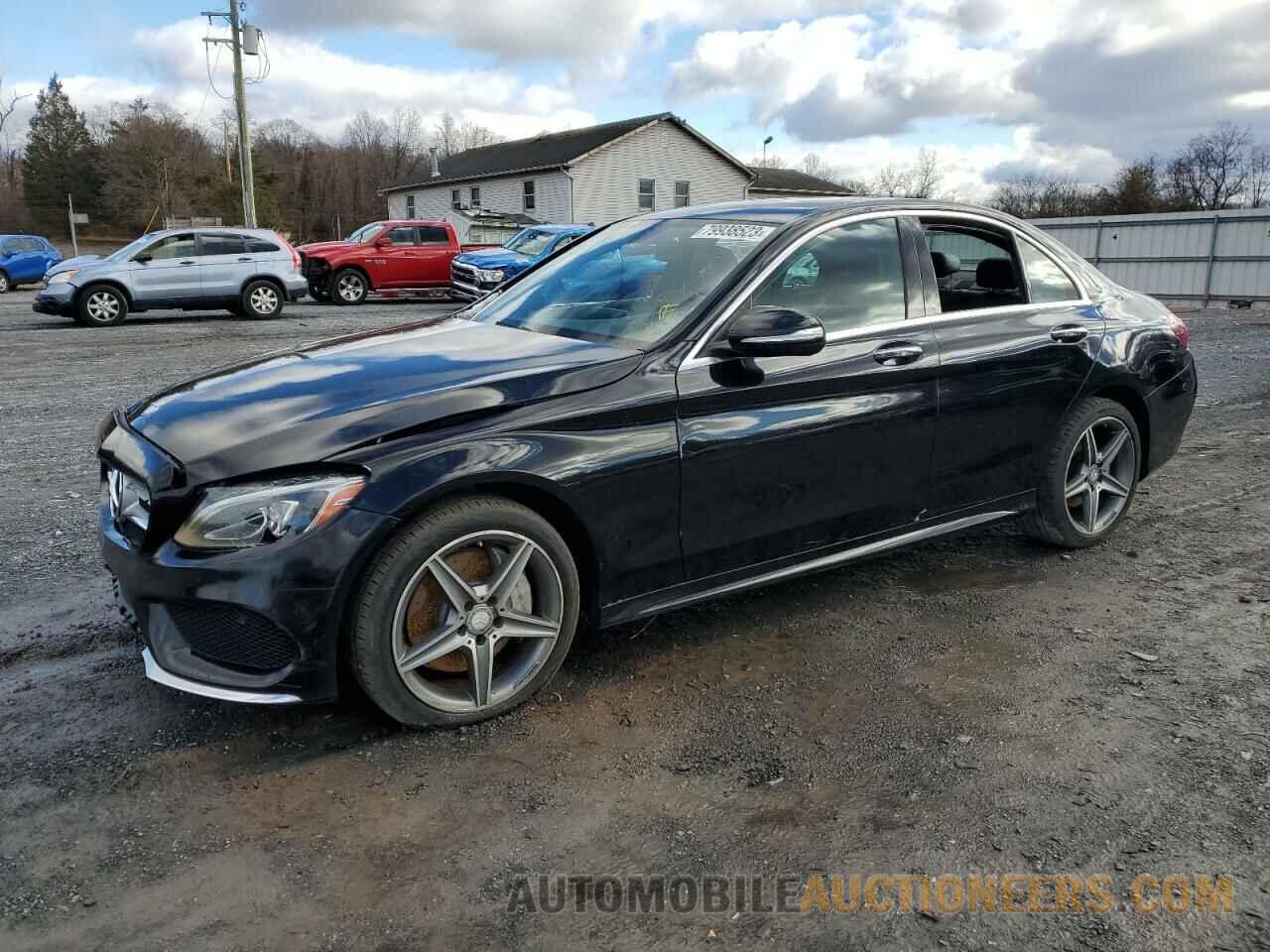 55SWF4KB2FU005868 MERCEDES-BENZ C-CLASS 2015