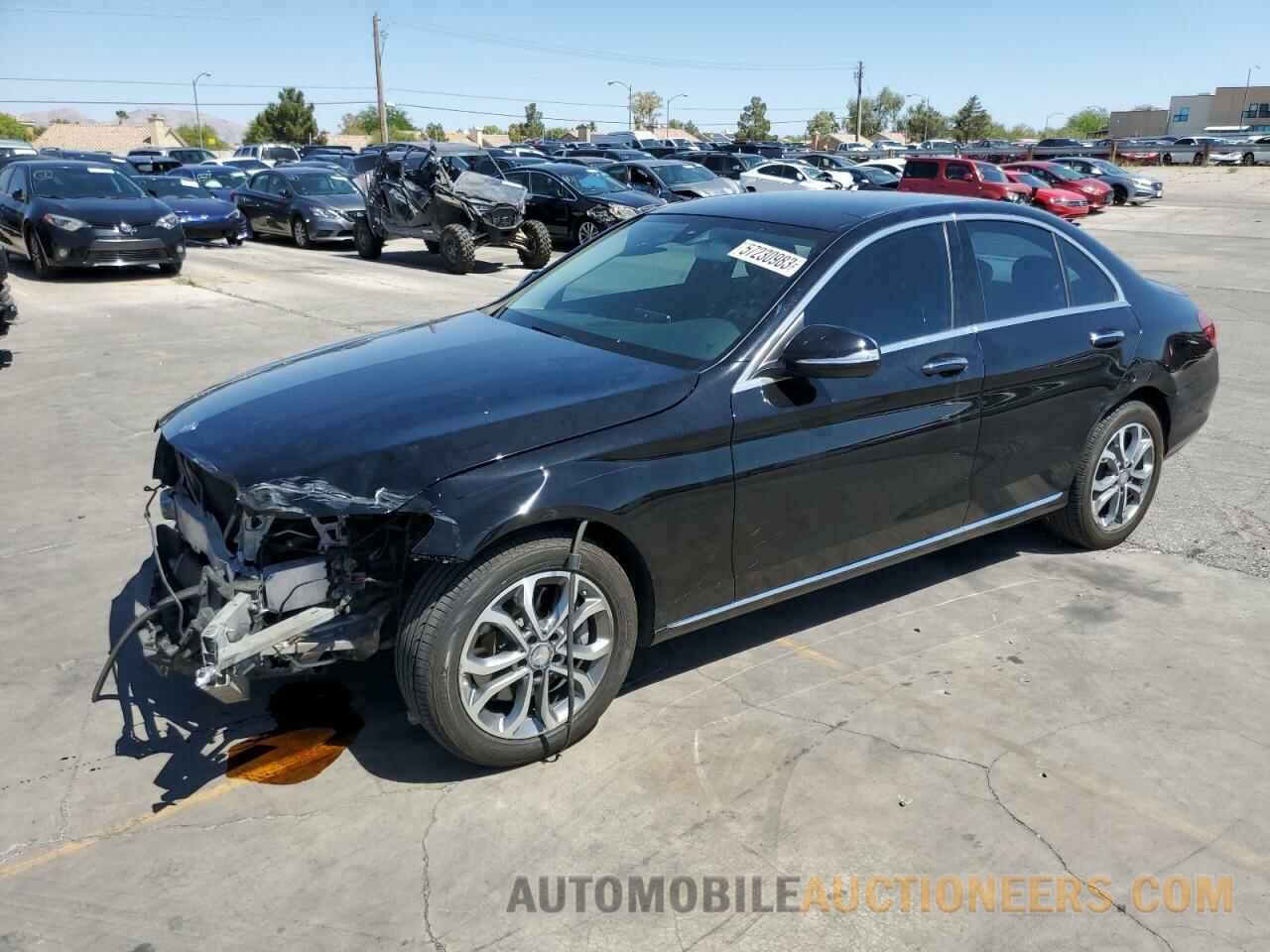 55SWF4KB2FU005949 MERCEDES-BENZ C-CLASS 2015