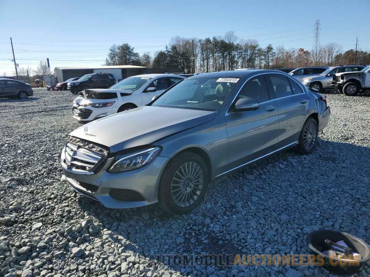 55SWF4KB2FU007314 MERCEDES-BENZ C-CLASS 2015