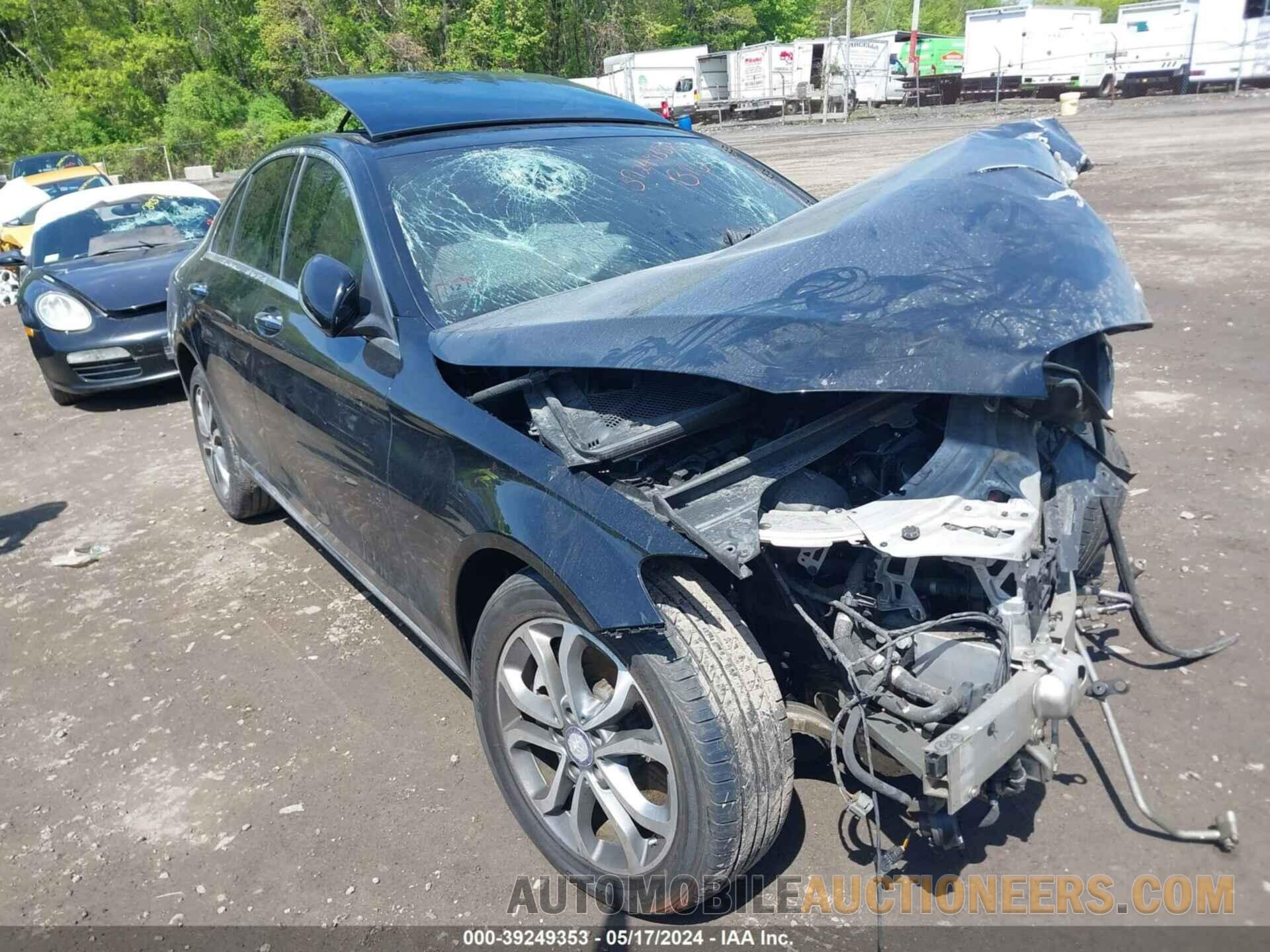 55SWF4KB2FU008575 MERCEDES-BENZ C 300 2015