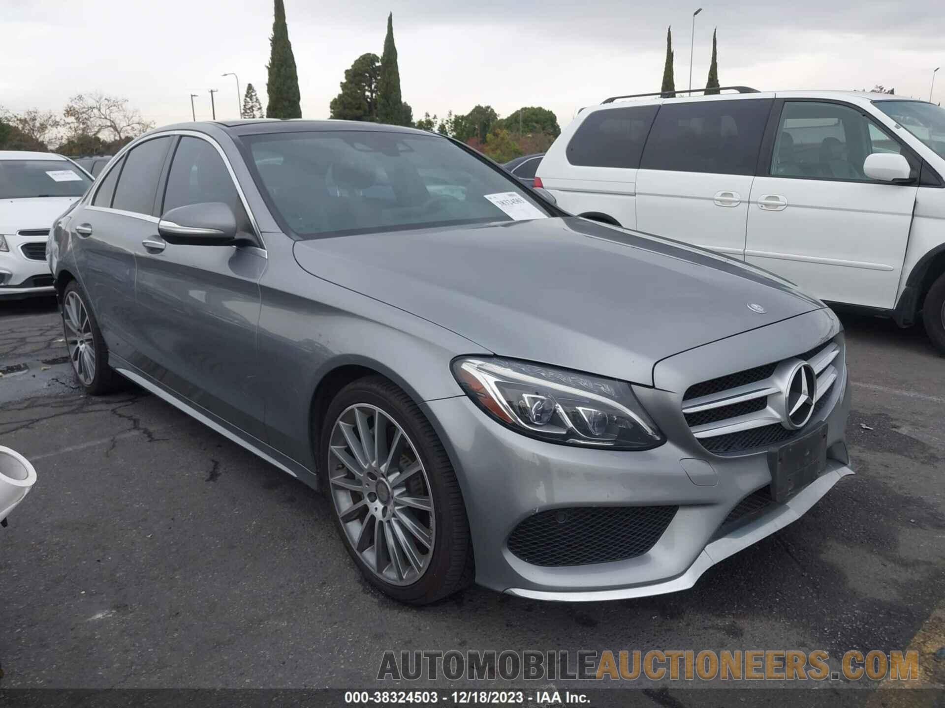 55SWF4KB2FU008723 MERCEDES-BENZ C 300 2015