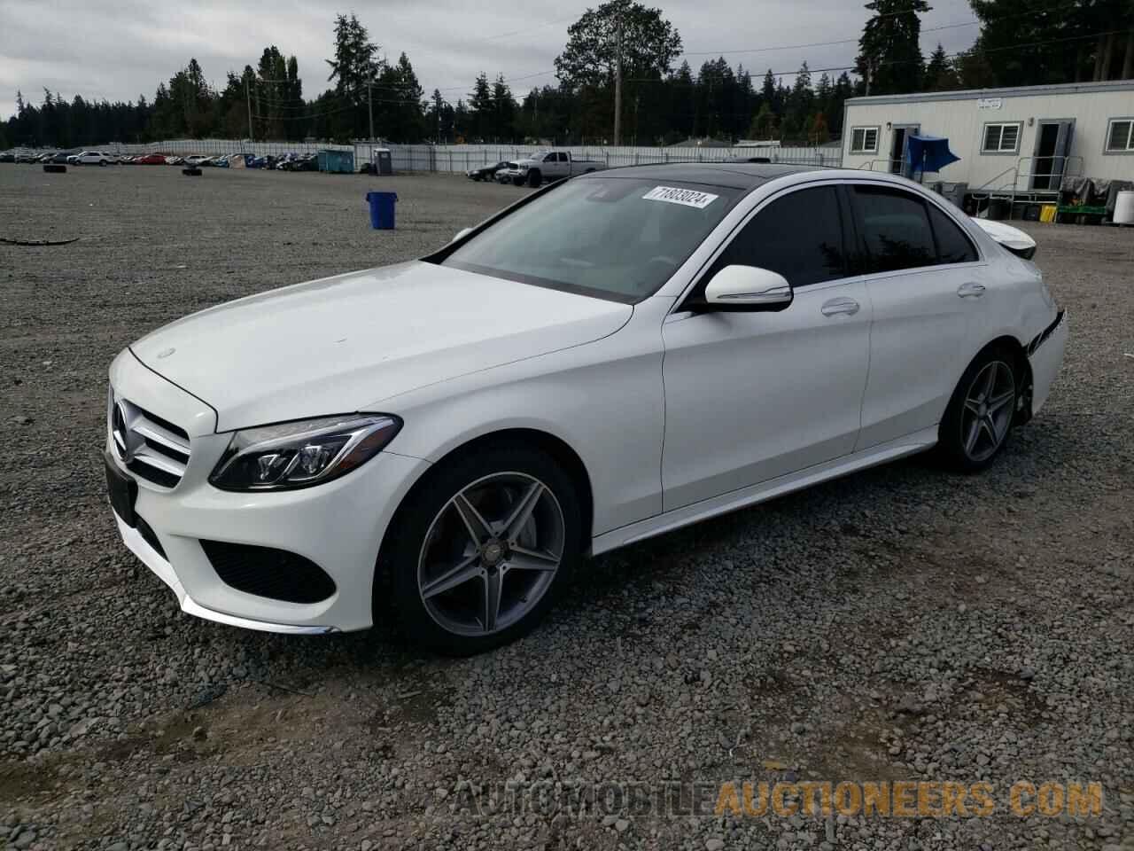 55SWF4KB2FU009581 MERCEDES-BENZ C-CLASS 2015