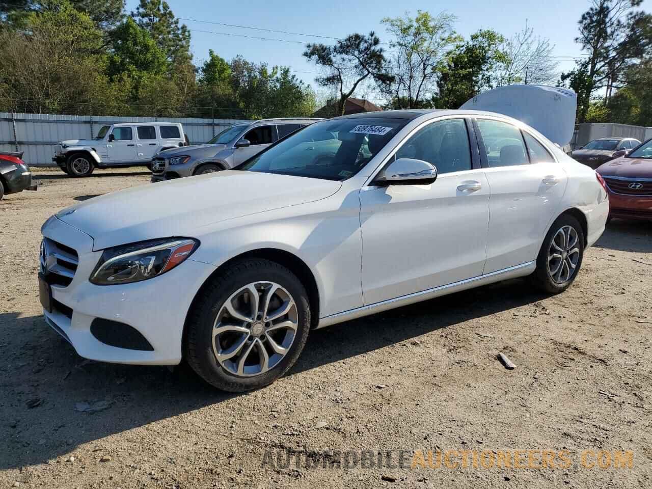 55SWF4KB2FU013159 MERCEDES-BENZ C-CLASS 2015