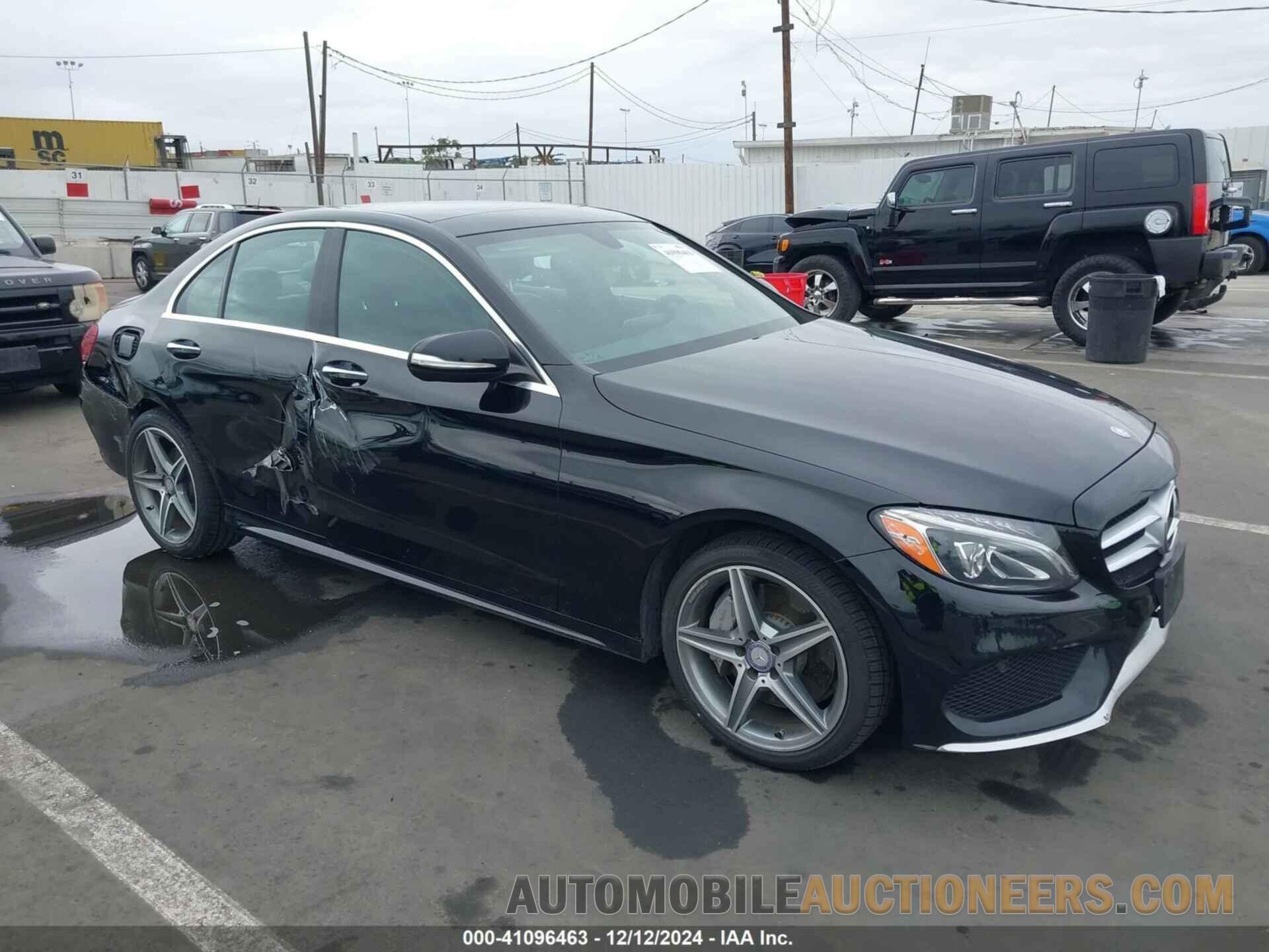 55SWF4KB2FU013162 MERCEDES-BENZ C 300 2015