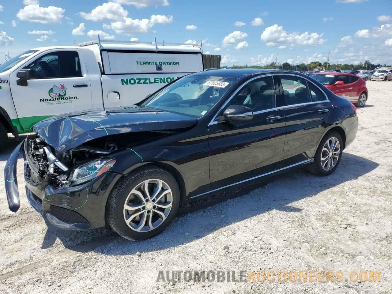 55SWF4KB2FU013338 MERCEDES-BENZ C-CLASS 2015