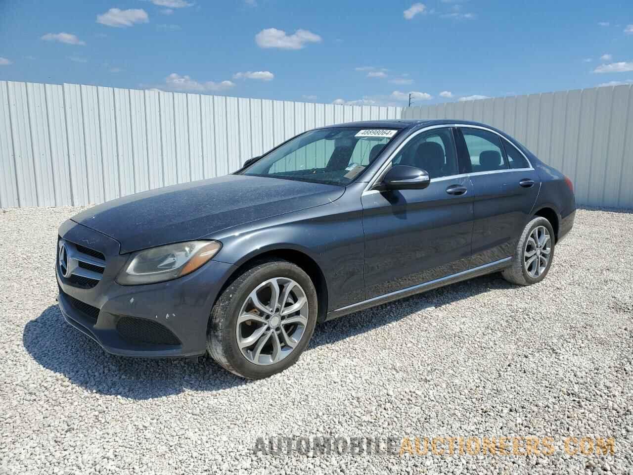 55SWF4KB2FU013890 MERCEDES-BENZ C-CLASS 2015