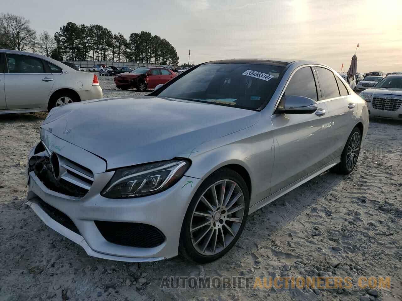 55SWF4KB2FU015560 MERCEDES-BENZ C-CLASS 2015