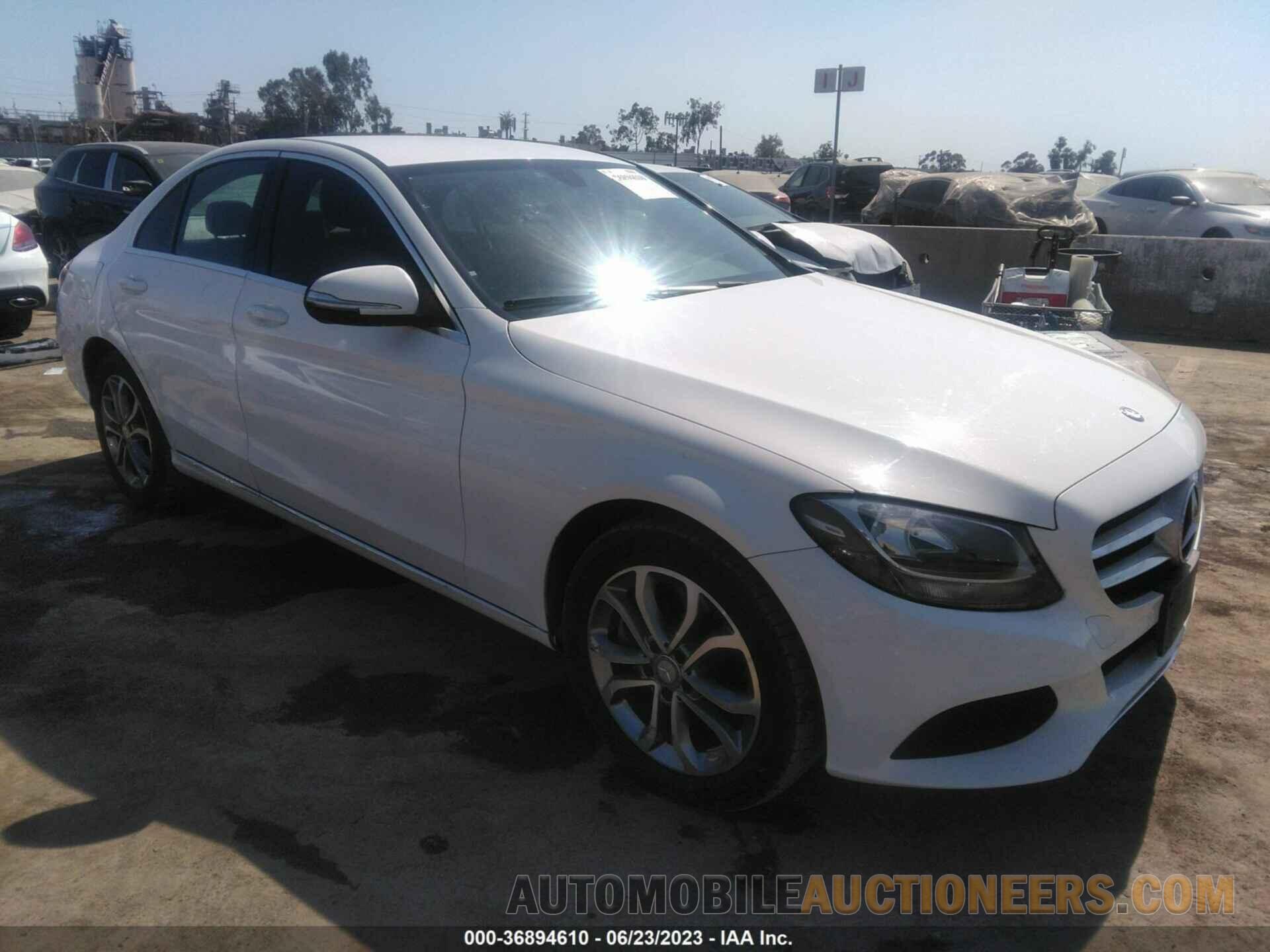 55SWF4KB2FU015848 MERCEDES-BENZ C-CLASS 2015