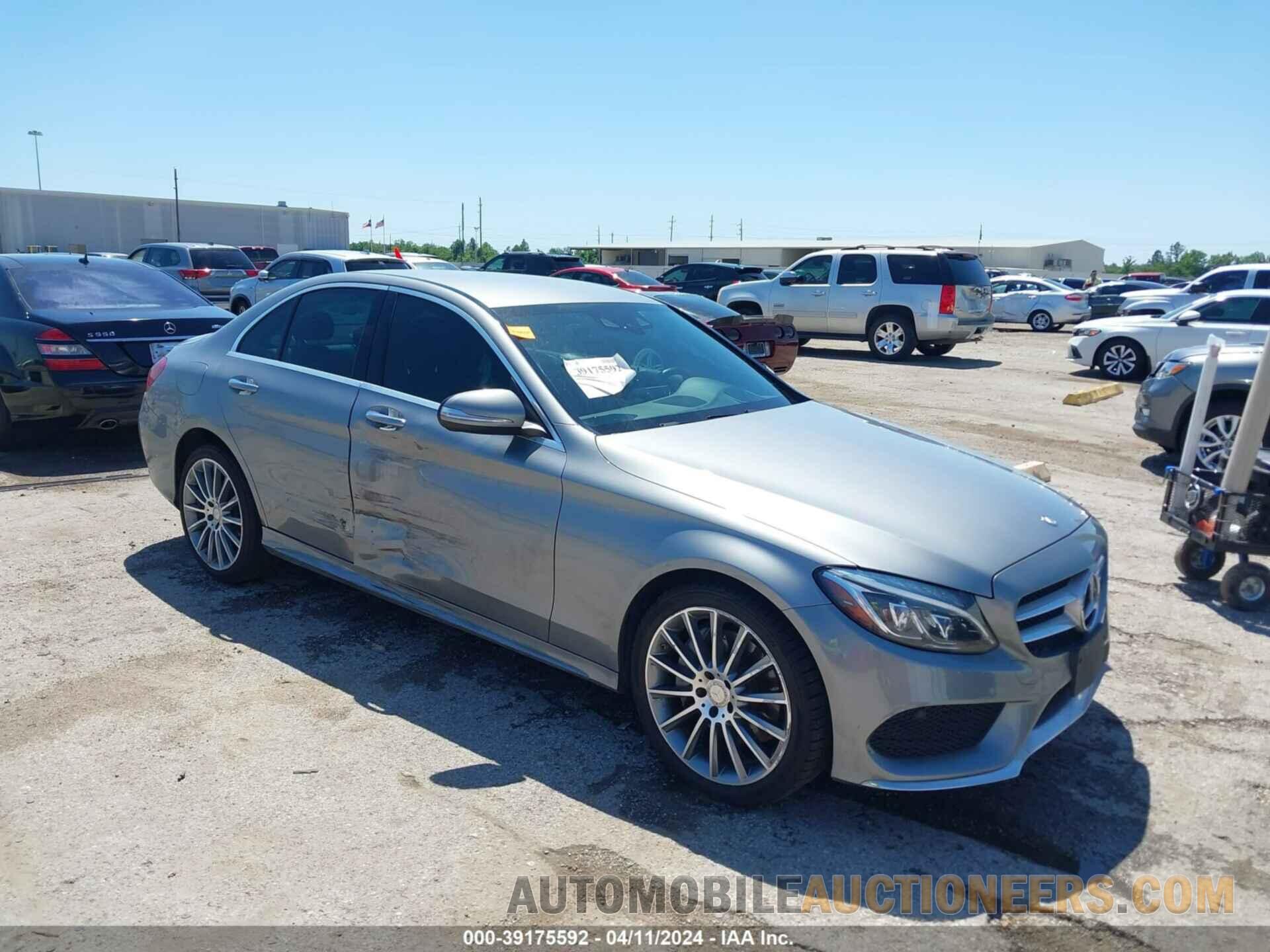 55SWF4KB2FU016451 MERCEDES-BENZ C 300 2015