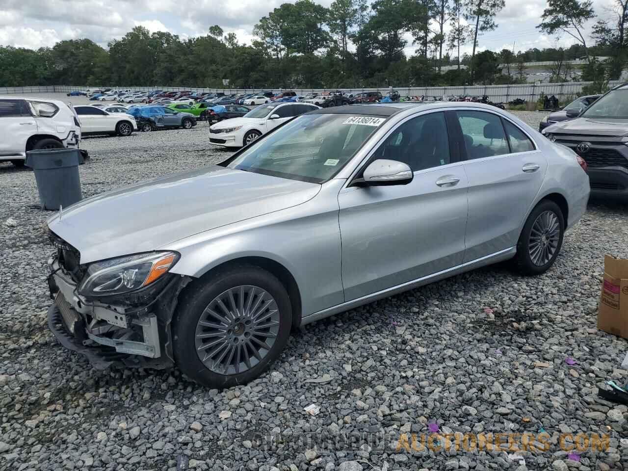 55SWF4KB2FU017521 MERCEDES-BENZ C-CLASS 2015