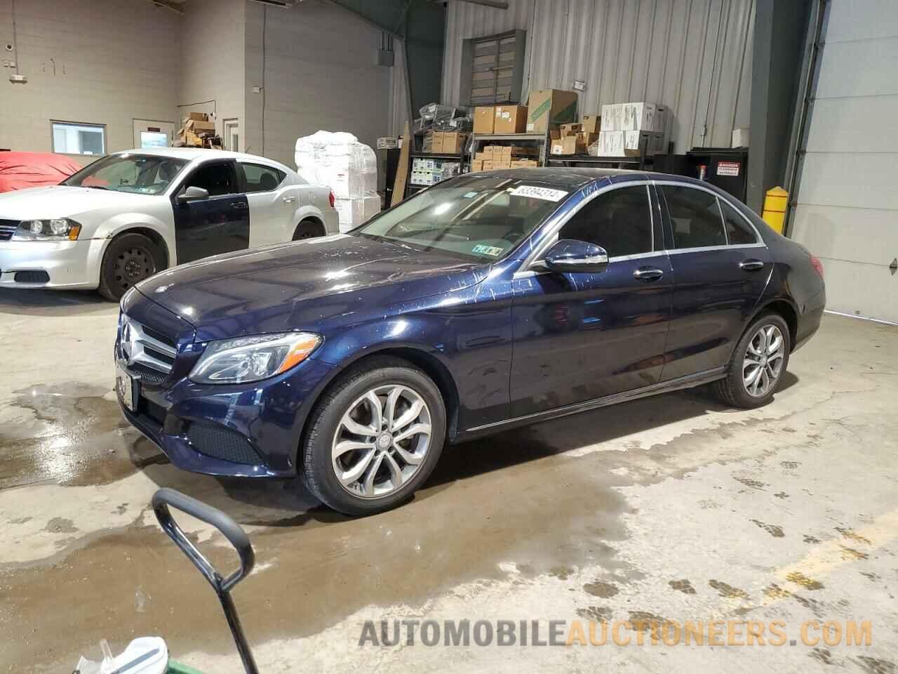 55SWF4KB2FU017826 MERCEDES-BENZ C-CLASS 2015