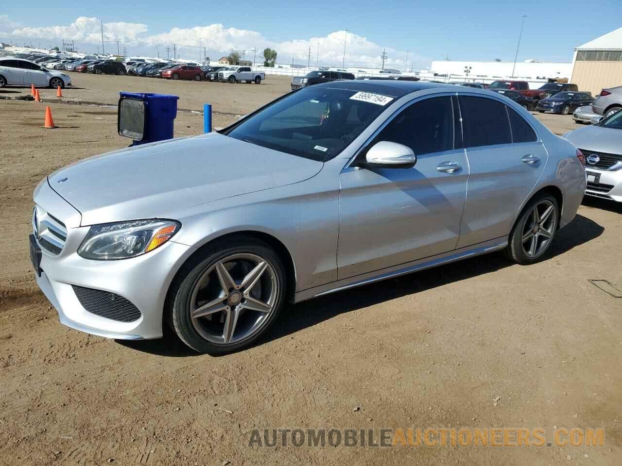 55SWF4KB2FU019768 MERCEDES-BENZ C-CLASS 2015