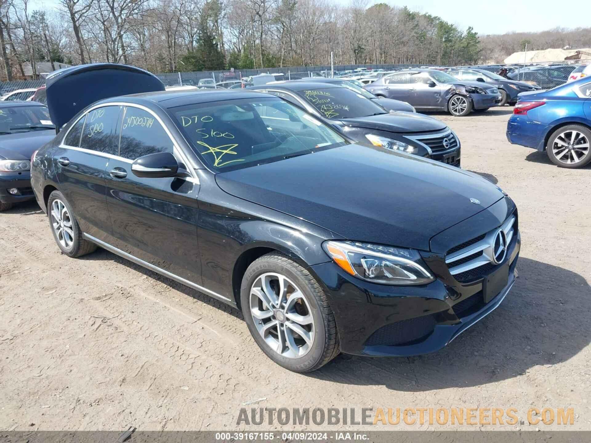 55SWF4KB2FU021729 MERCEDES-BENZ C 300 2015