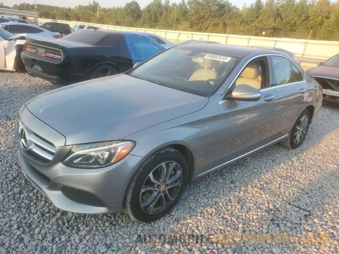 55SWF4KB2FU022167 MERCEDES-BENZ C-CLASS 2015