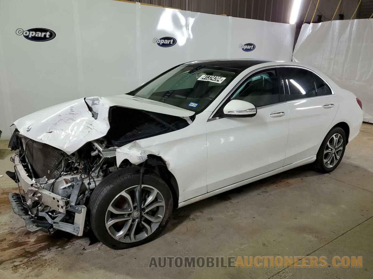 55SWF4KB2FU025537 MERCEDES-BENZ C-CLASS 2015