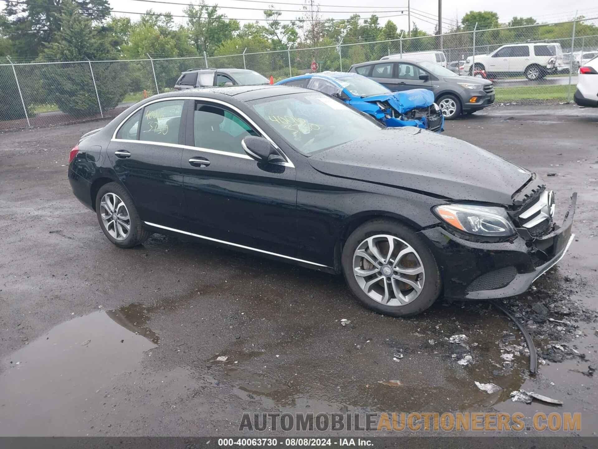 55SWF4KB2FU025814 MERCEDES-BENZ C 300 2015