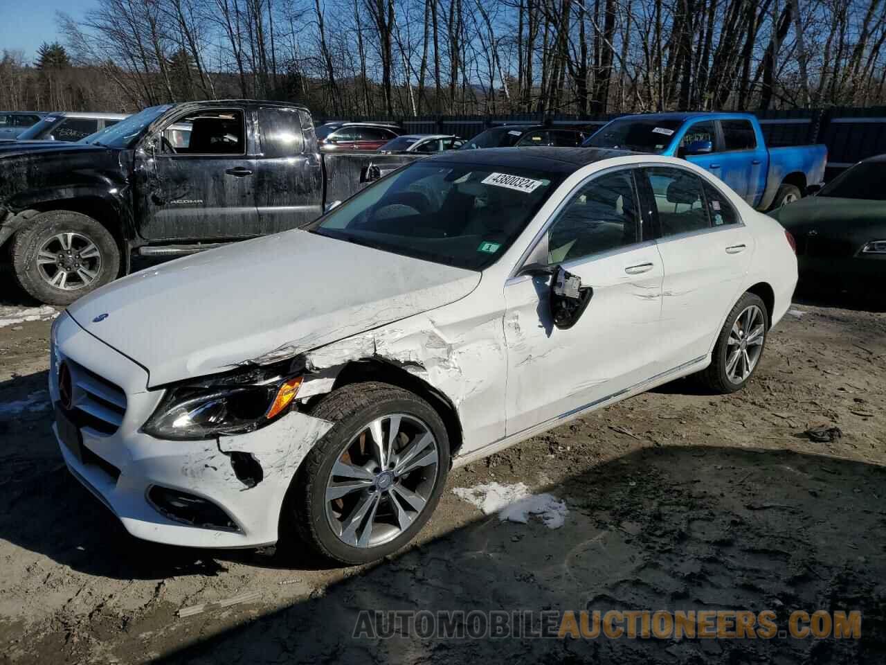 55SWF4KB2FU029216 MERCEDES-BENZ C-CLASS 2015