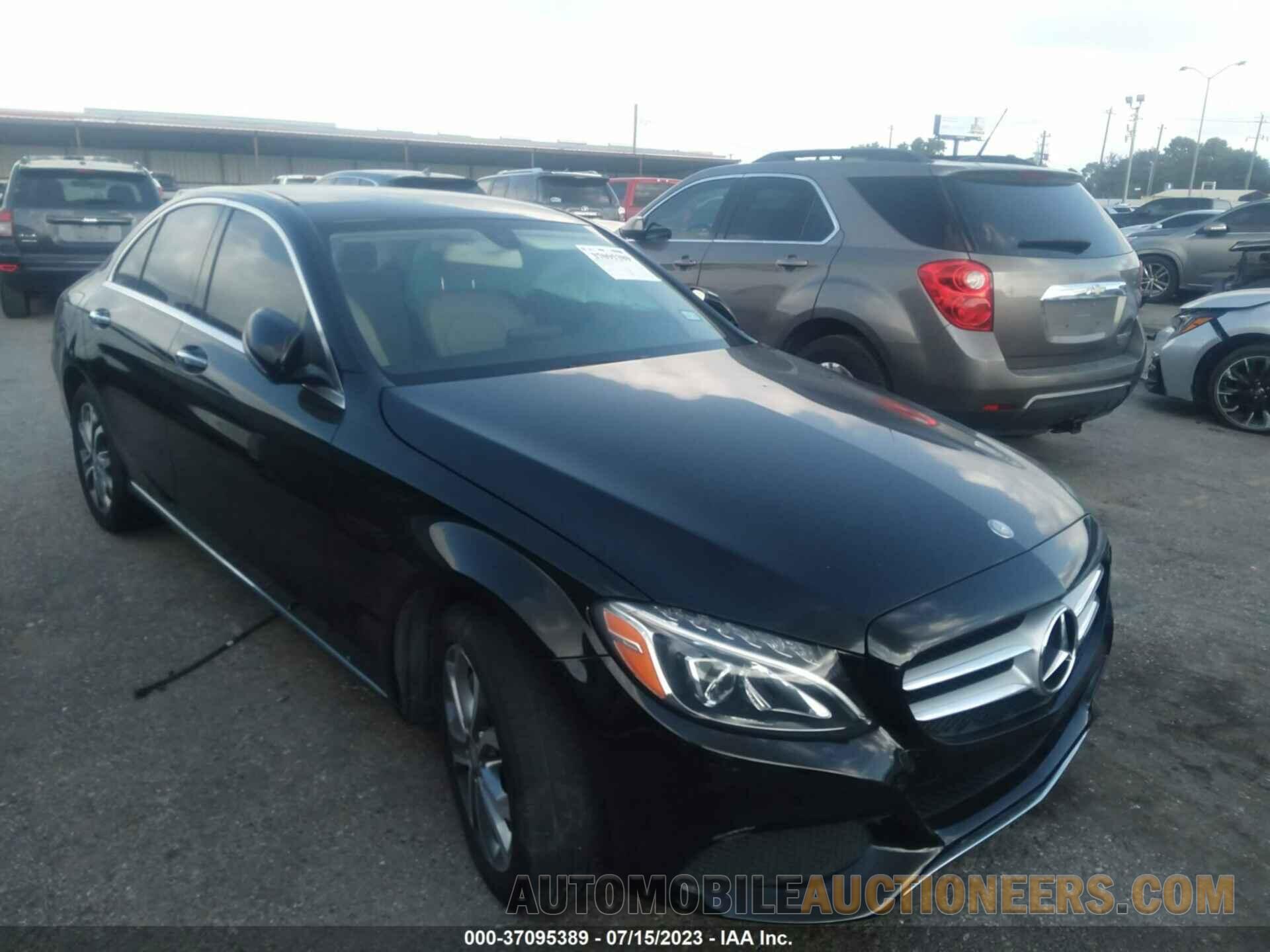 55SWF4KB2FU029569 MERCEDES-BENZ C-CLASS 2015