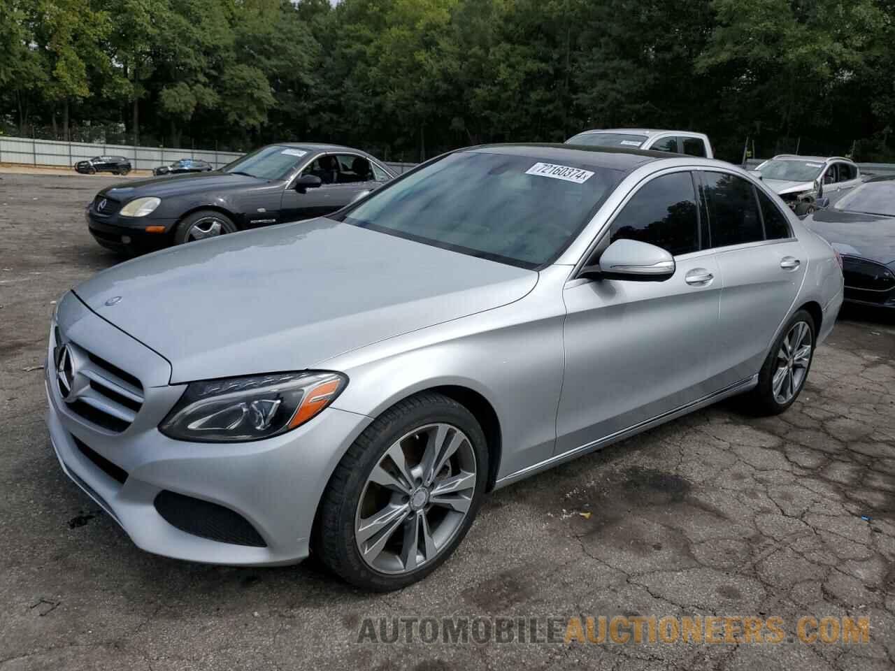 55SWF4KB2FU029975 MERCEDES-BENZ C-CLASS 2015