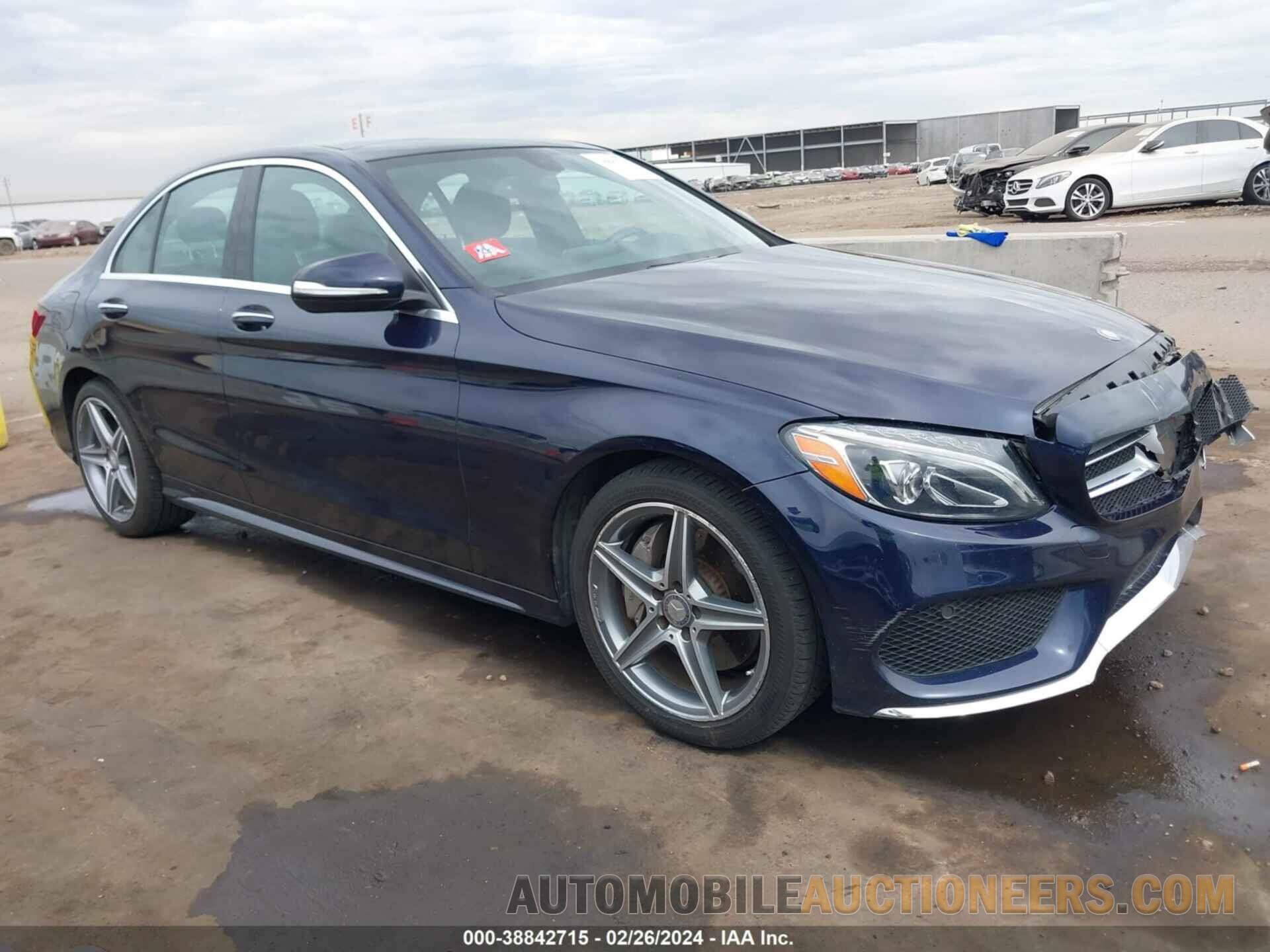 55SWF4KB2FU030253 MERCEDES-BENZ C 300 2015