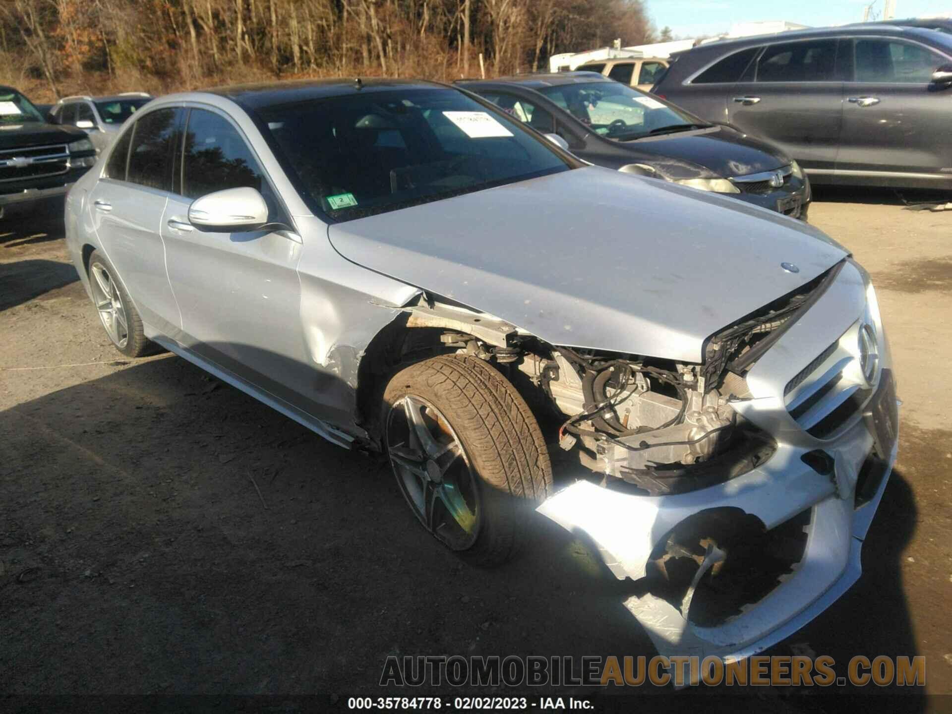 55SWF4KB2FU031130 MERCEDES-BENZ C-CLASS 2015