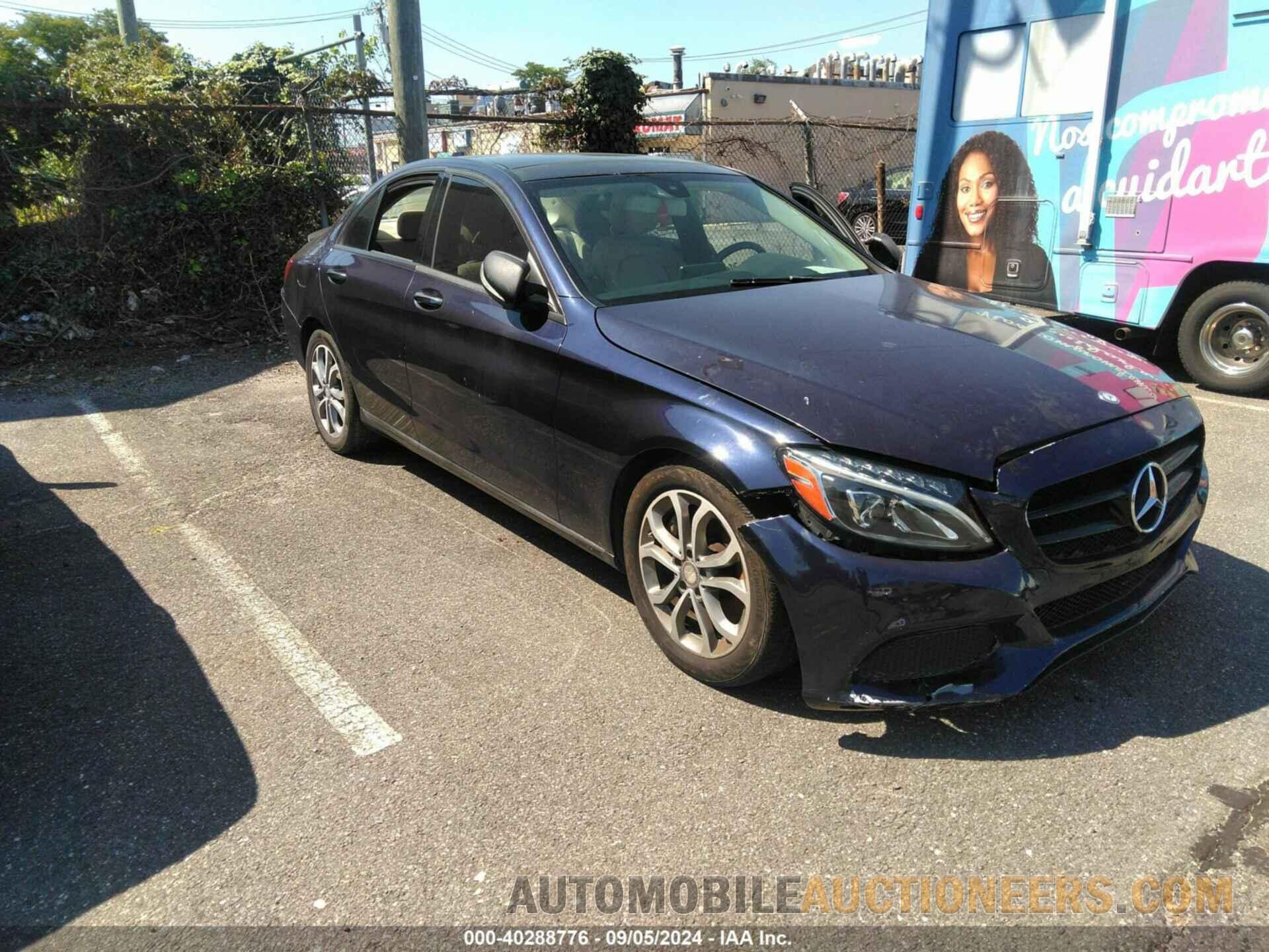 55SWF4KB2FU031595 MERCEDES-BENZ C 300 2015