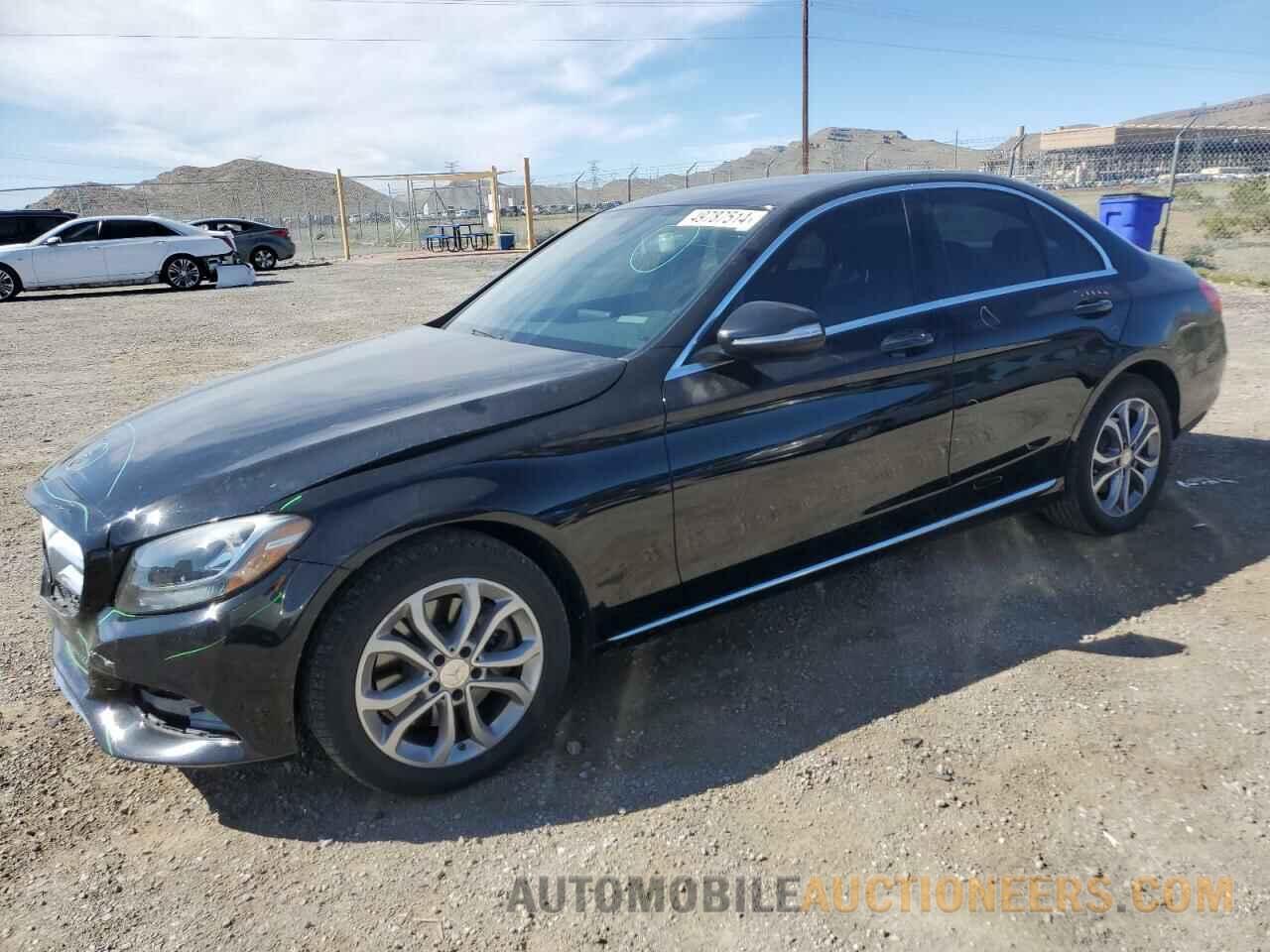 55SWF4KB2FU033721 MERCEDES-BENZ C-CLASS 2015