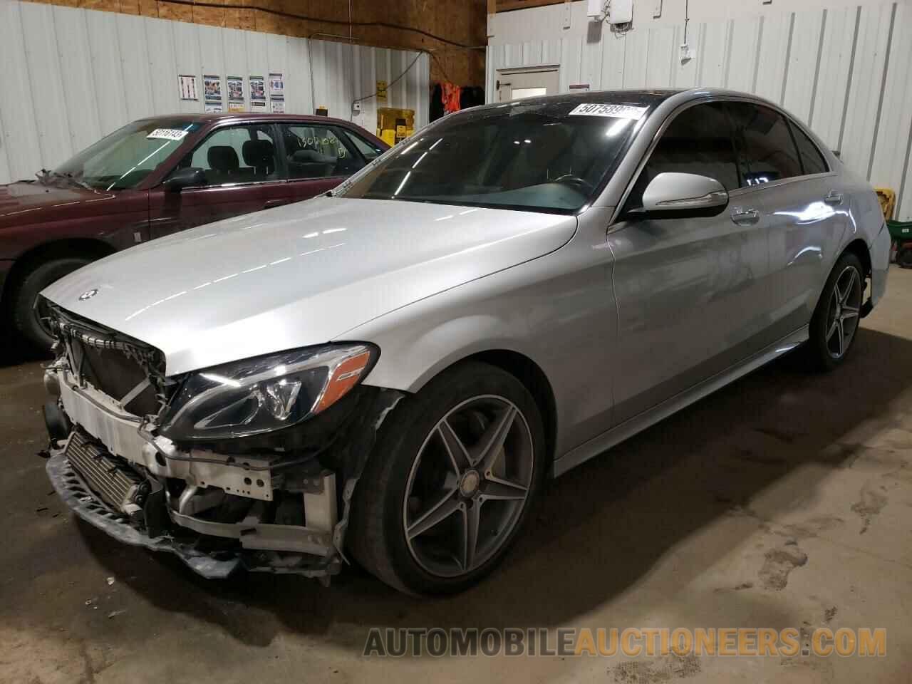 55SWF4KB2FU034254 MERCEDES-BENZ C-CLASS 2015