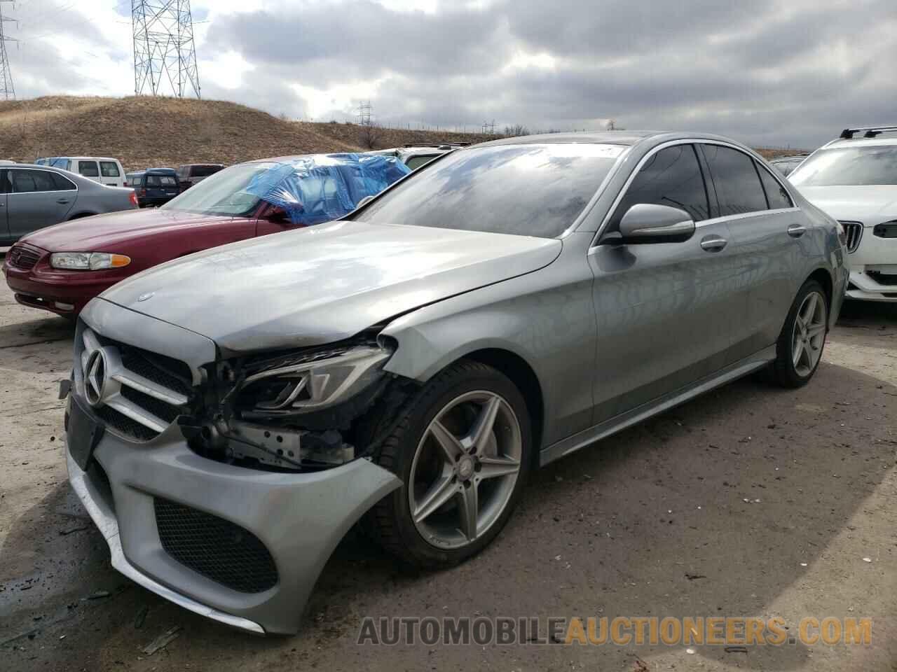 55SWF4KB2FU034481 MERCEDES-BENZ C-CLASS 2015