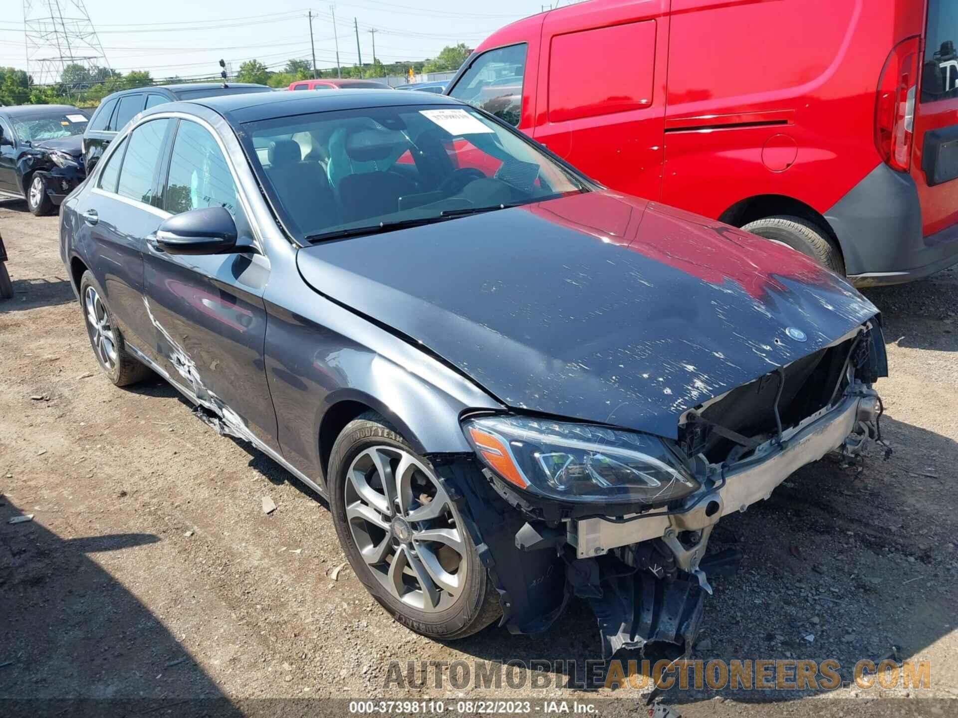 55SWF4KB2FU034870 MERCEDES-BENZ C-CLASS 2015