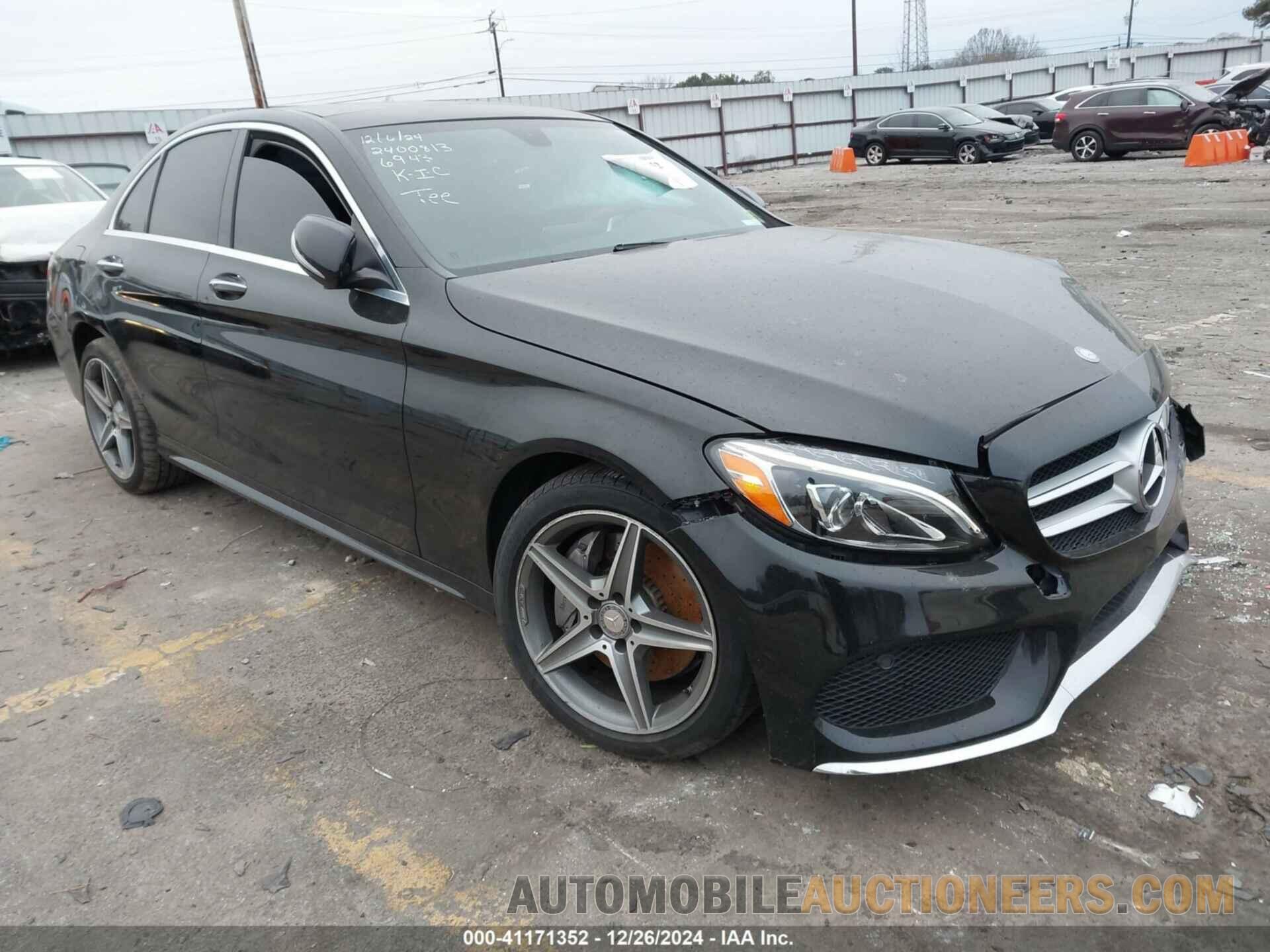 55SWF4KB2FU036943 MERCEDES-BENZ C 300 2015