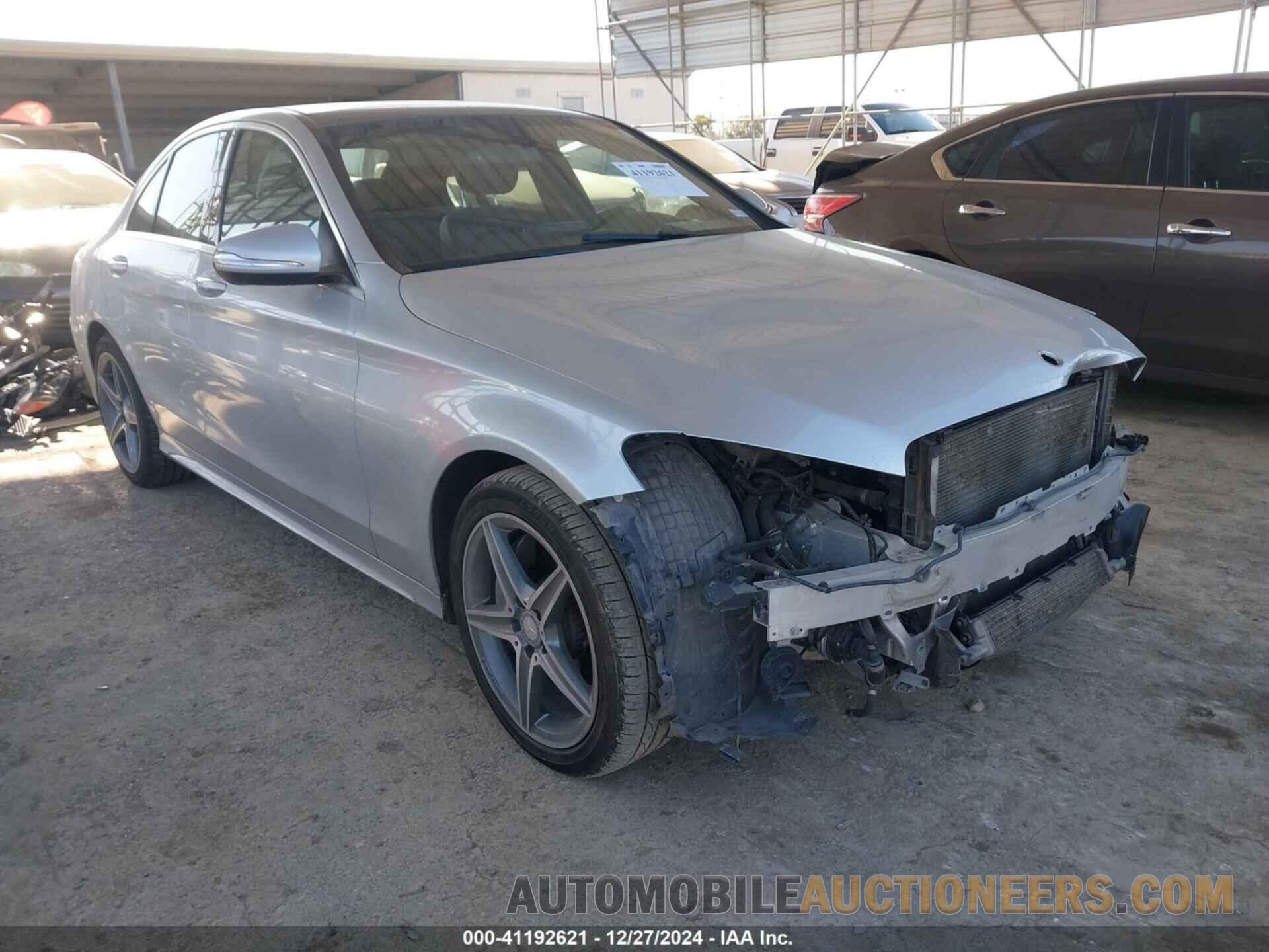 55SWF4KB2FU037719 MERCEDES-BENZ C 300 2015