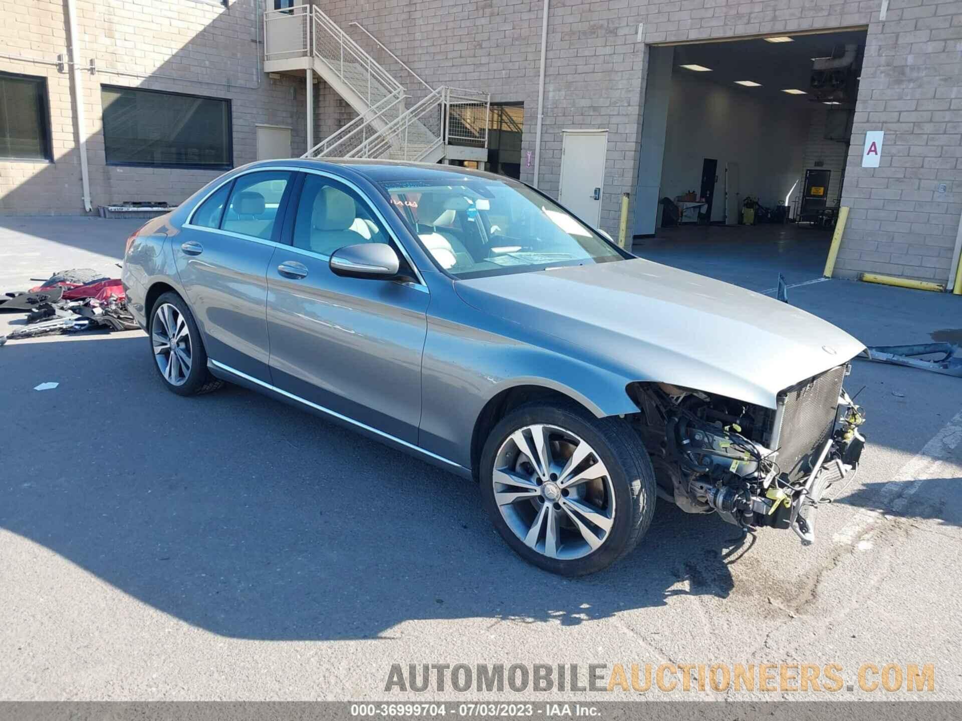 55SWF4KB2FU037770 MERCEDES-BENZ C-CLASS 2015