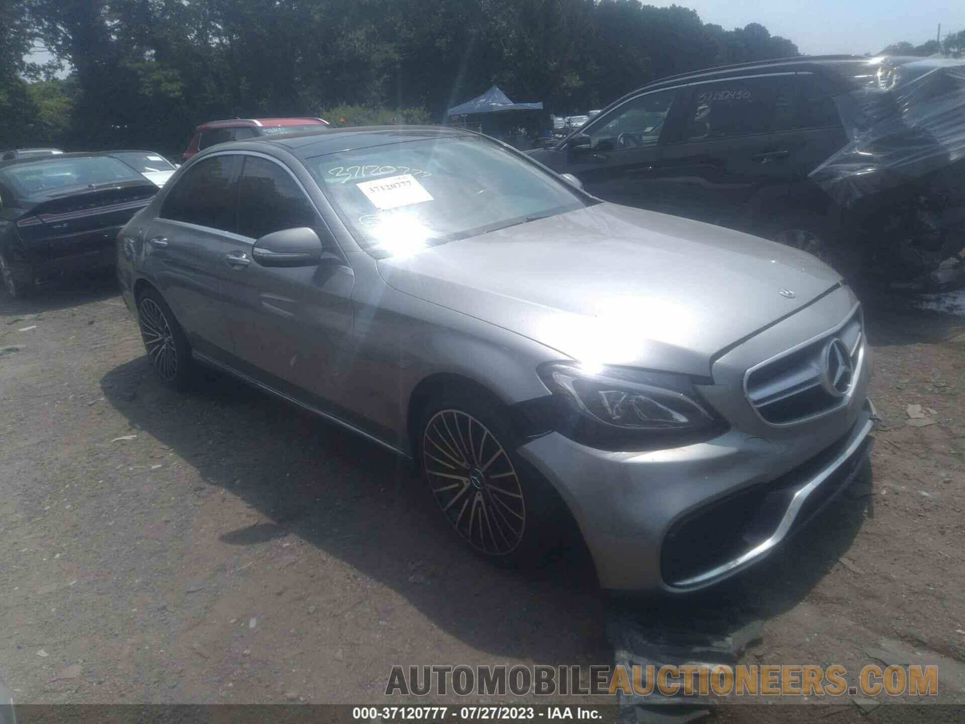 55SWF4KB2FU037784 MERCEDES-BENZ C-CLASS 2015