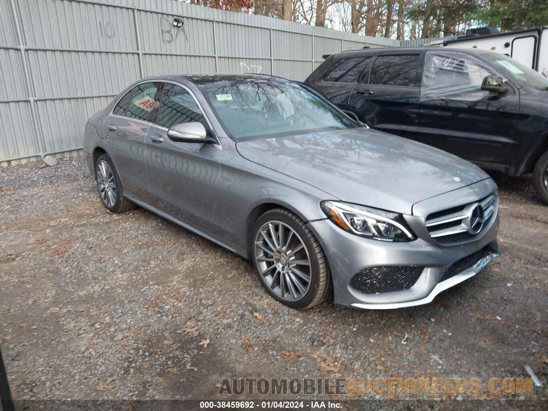 55SWF4KB2FU040491 MERCEDES-BENZ C 300 2015