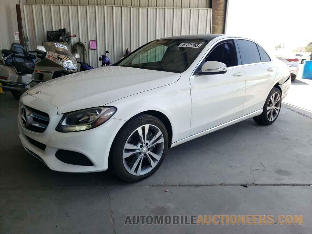 55SWF4KB2FU040541 MERCEDES-BENZ C-CLASS 2015