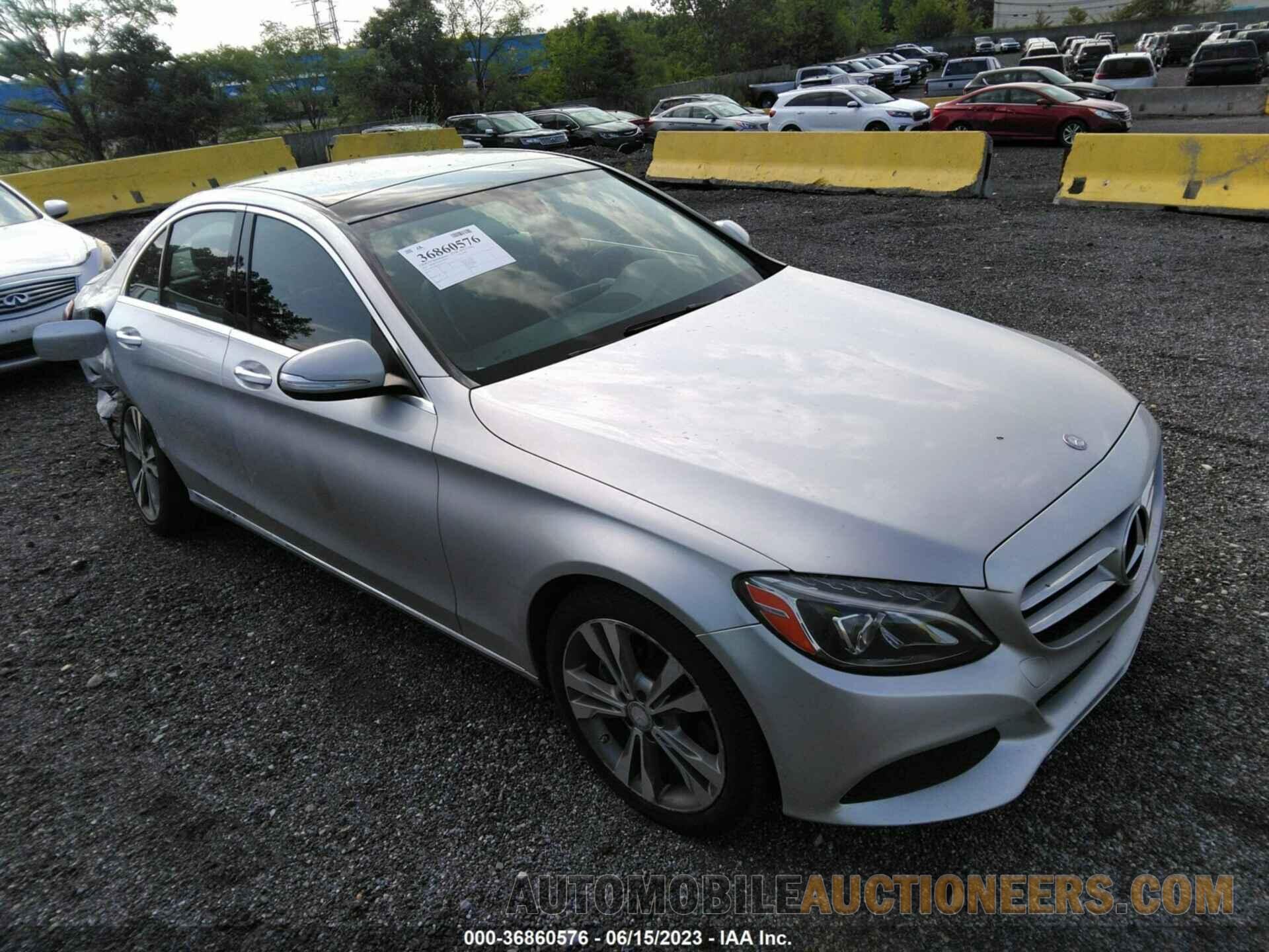 55SWF4KB2FU042516 MERCEDES-BENZ C-CLASS 2015