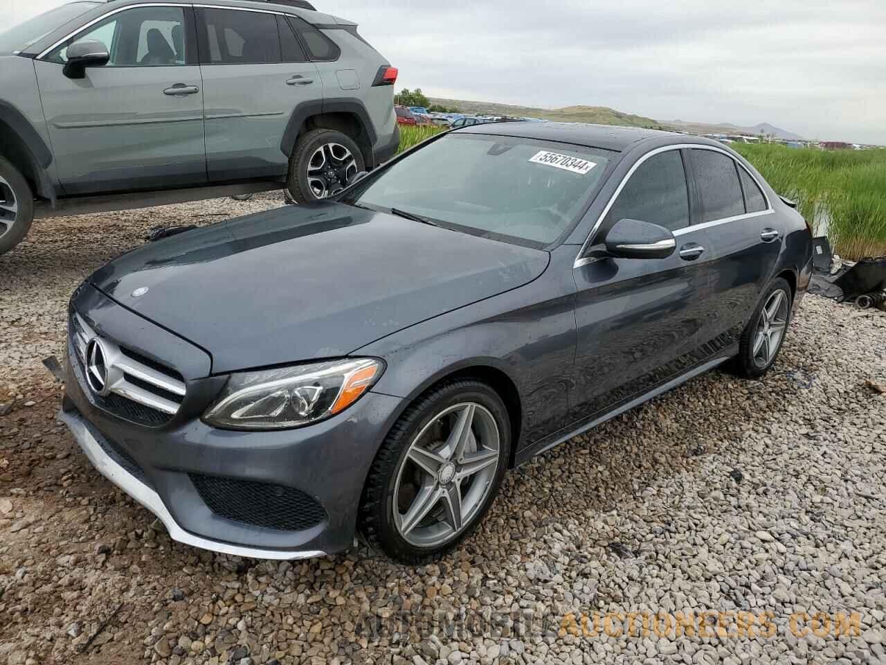 55SWF4KB2FU042547 MERCEDES-BENZ C-CLASS 2015