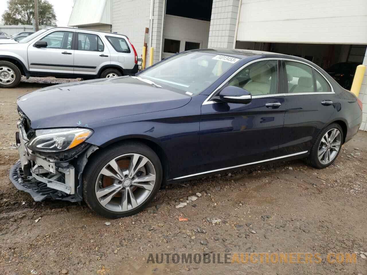 55SWF4KB2FU047747 MERCEDES-BENZ C-CLASS 2015