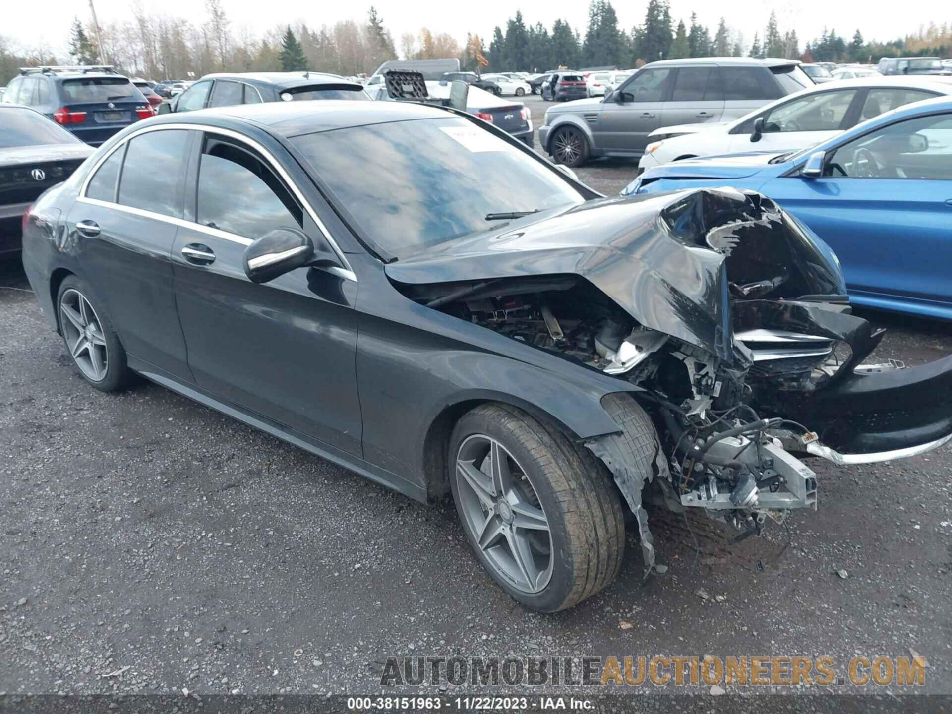 55SWF4KB2FU047876 MERCEDES-BENZ C 300 2015