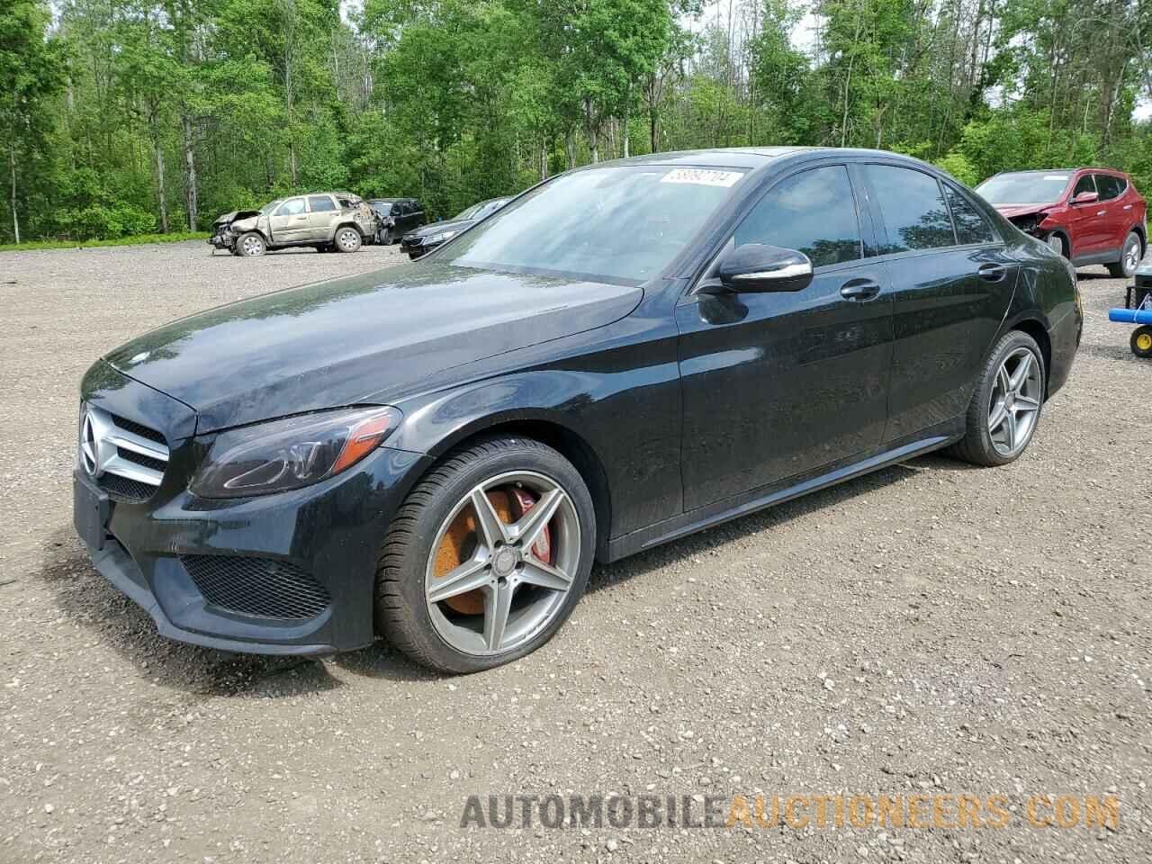 55SWF4KB2FU048042 MERCEDES-BENZ C-CLASS 2015