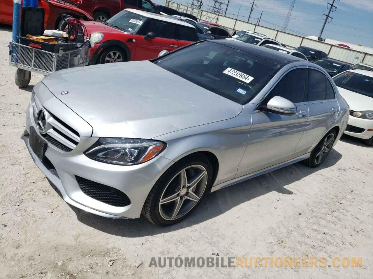 55SWF4KB2FU054133 MERCEDES-BENZ C-CLASS 2015