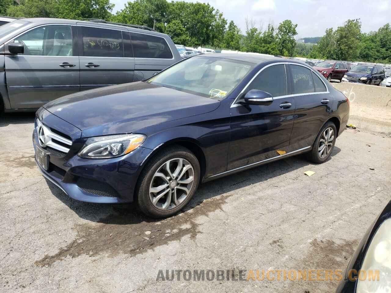 55SWF4KB2FU054410 MERCEDES-BENZ C-CLASS 2015