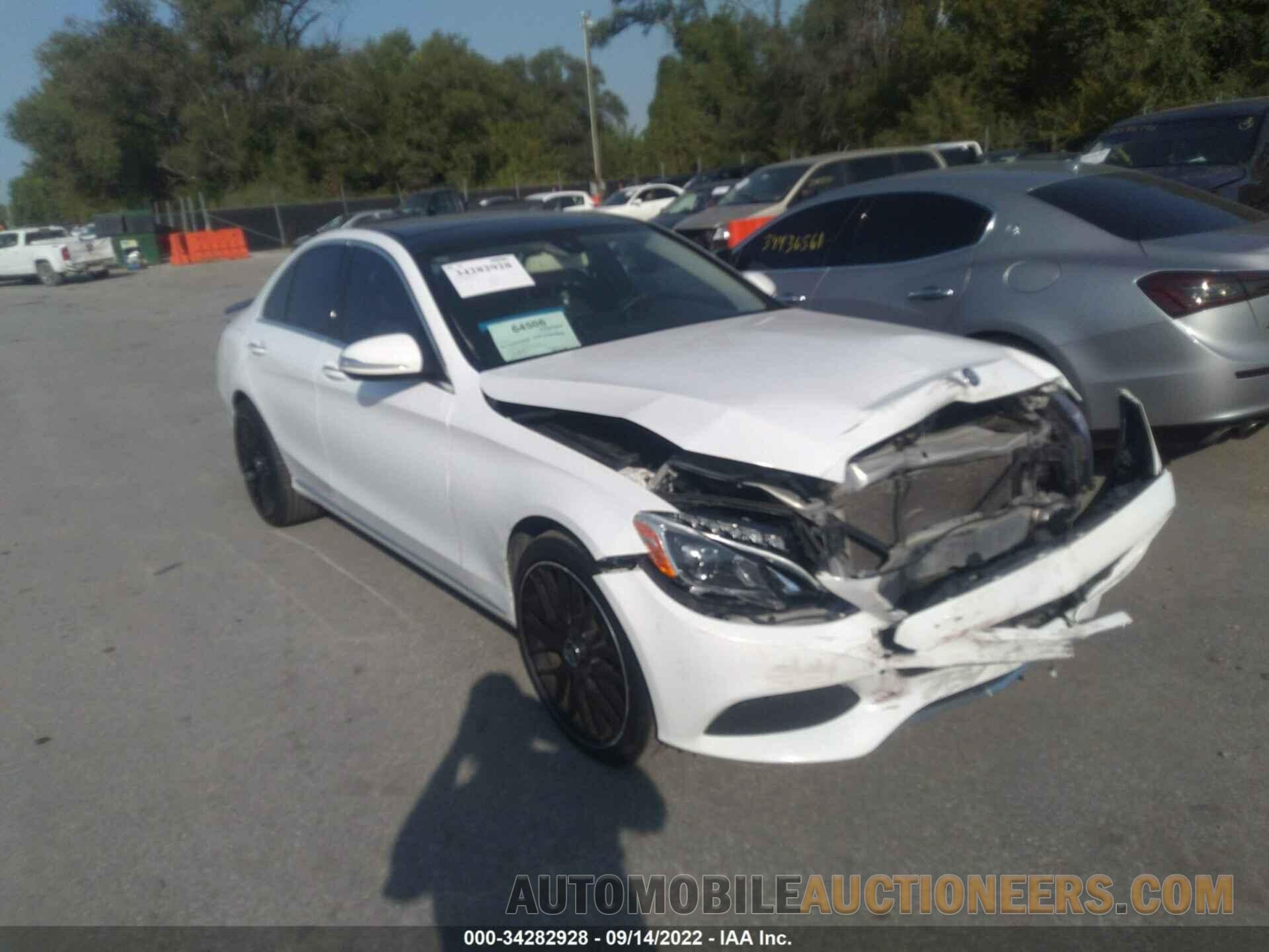 55SWF4KB2FU057632 MERCEDES-BENZ C 300 2015