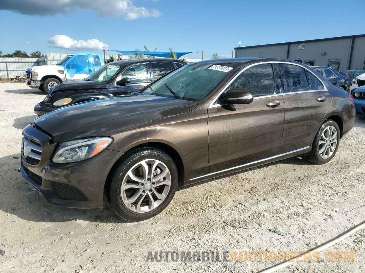 55SWF4KB2FU058621 MERCEDES-BENZ C-CLASS 2015