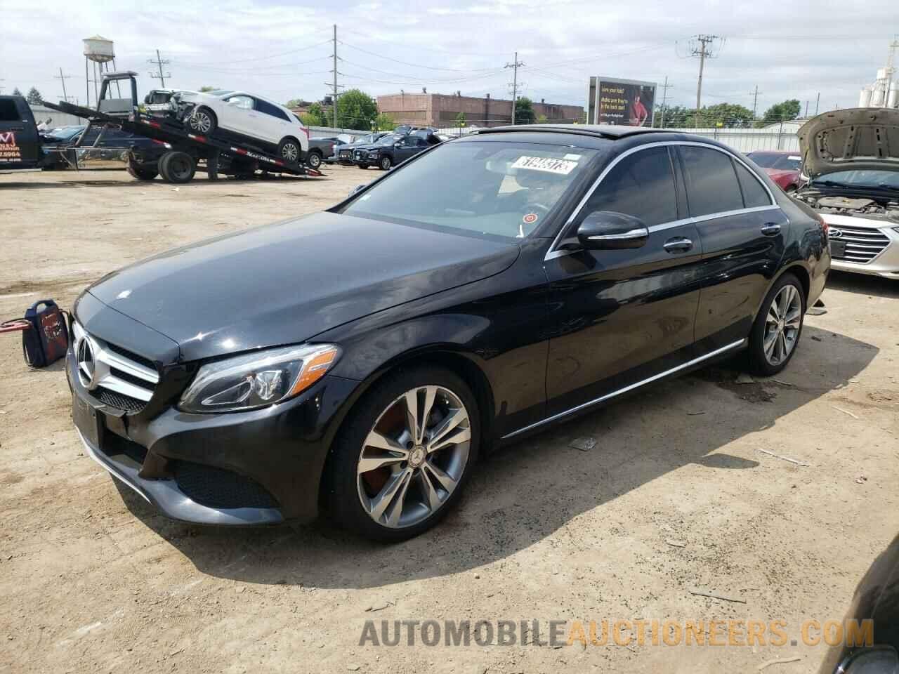 55SWF4KB2FU061759 MERCEDES-BENZ C-CLASS 2015