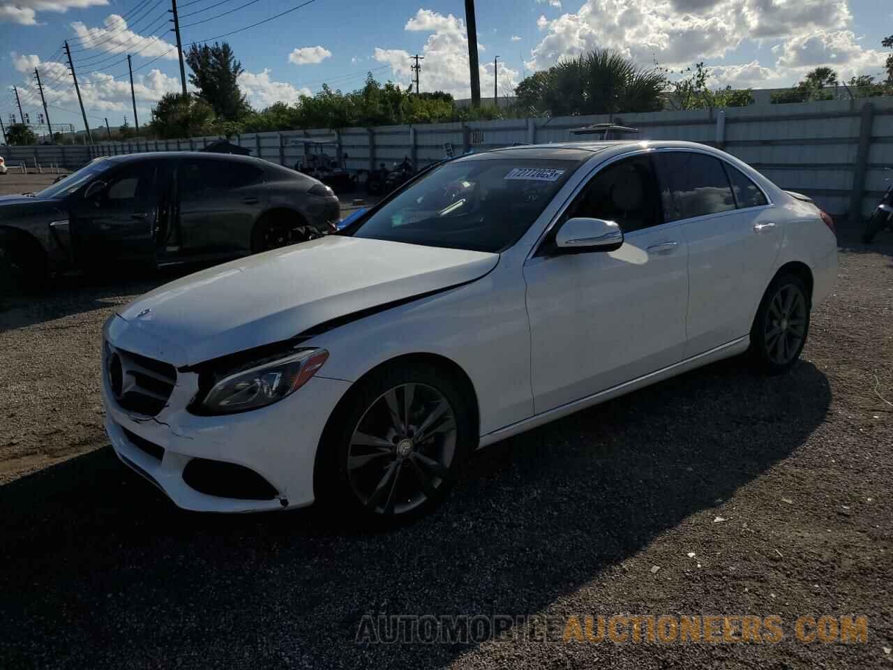 55SWF4KB2FU062538 MERCEDES-BENZ C-CLASS 2015